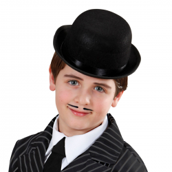 Sombrero Negro de Fieltro Infantil