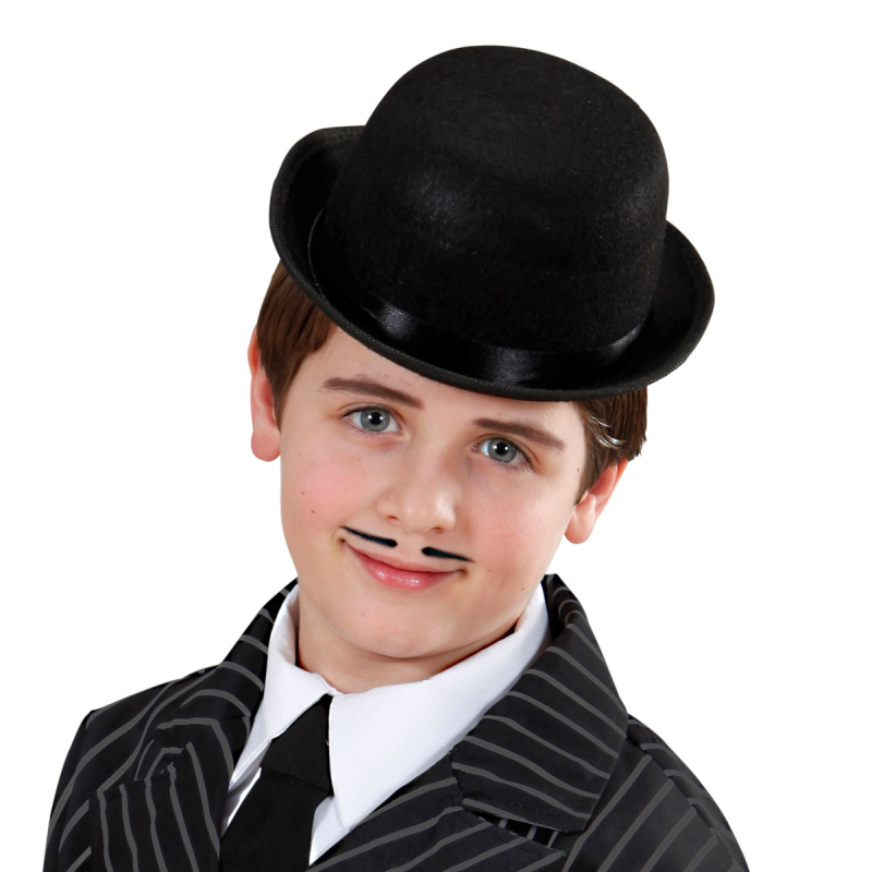 Sombrero Negro de Fieltro Infantil