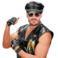 Set Motero/Rockero con Tachuelas