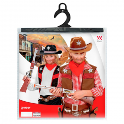 Chaleco de Vaquero Marrón Infantil