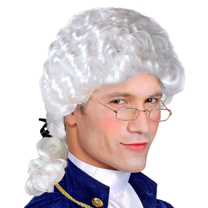 Peluca de Marqués Blanca