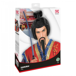 Peluca de Samurái con Moño