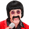 Peluca Music Man de los 60 con Bigote y Gafas