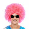 Peluca Extra Afro Fucsia para Adulto