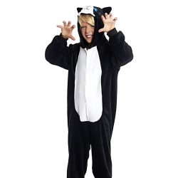 Disfraz de Gato Negro Infantil