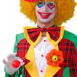 Flor Payaso con Agua 12cm