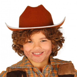 Sombrero Vaquero Infantil Marrón