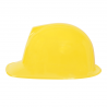 Casco Amarillo Obrero Adulto PVC