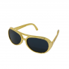 Gafas King Rock Doradas