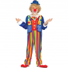 Disfraz de Payaso Infantil Multicolor con Chaqueta y Pantalón