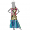 Disfraz de Sirena Multicolor para Niña