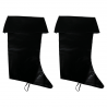 Cubrebotas Negras Infantiles 40 cm