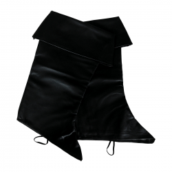 Cubrebotas Negras Infantiles 40 cm