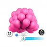 Globos Fucsia Látex 35 cm pack 25 unidades