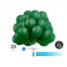 Globos Verde Oscuro Látex 35 cm pack 25 unidades