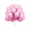 Globos Rosa Chicle Látex 35 cm pack 25 unidades