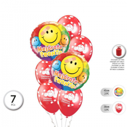 Conjunto de Globos “Mejórate Pronto” Pack 7 uds.