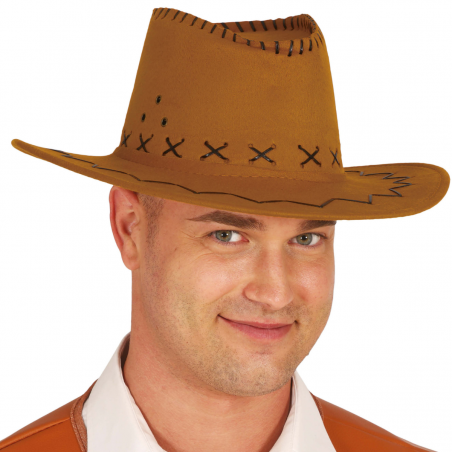 Sombrero Vaquero Marrón de...