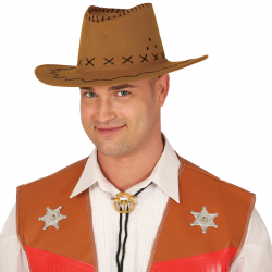 Sombrero Vaquero Marrón de Antelina