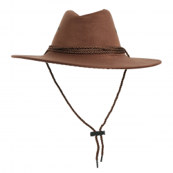 Sombrero Vaquero Marrón Extra para Adulto