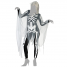 Disfraz Esqueleto Mujer Adulto con Capa Translúcida