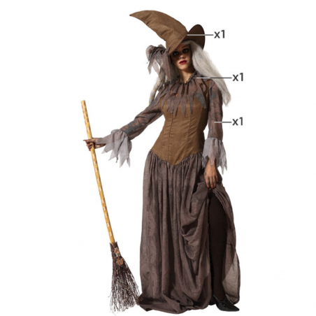 Disfraz de Bruja Marrón...
