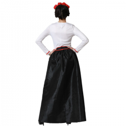 Disfraz Catrina Mexicana con Esqueleto