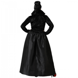 Disfraz Vampiresa Mujer Negro y Rojo