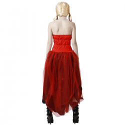 Disfraz Arlequín Rojo Mujer