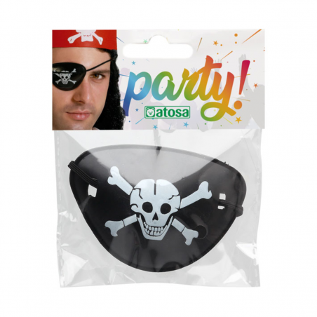 Parche Pirata Negro con...