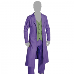 Disfraz Joker Morado para Hombre Adulto