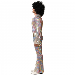 Disfraz Disco Multicolor para Hombre Adulto con Cinturón