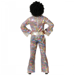 Disfraz Disco Multicolor para Hombre Adulto con Cinturón