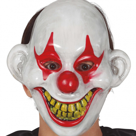 Máscara Payaso Blanco...
