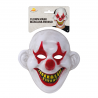 Máscara Payaso Blanco Terrorífica para Adulto