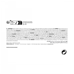 Máscara de Gas Negra PVC para Disfraz