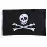 Bandera Pirata Negra 90x150 cm