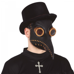 Máscara de la Peste Negra en Látex