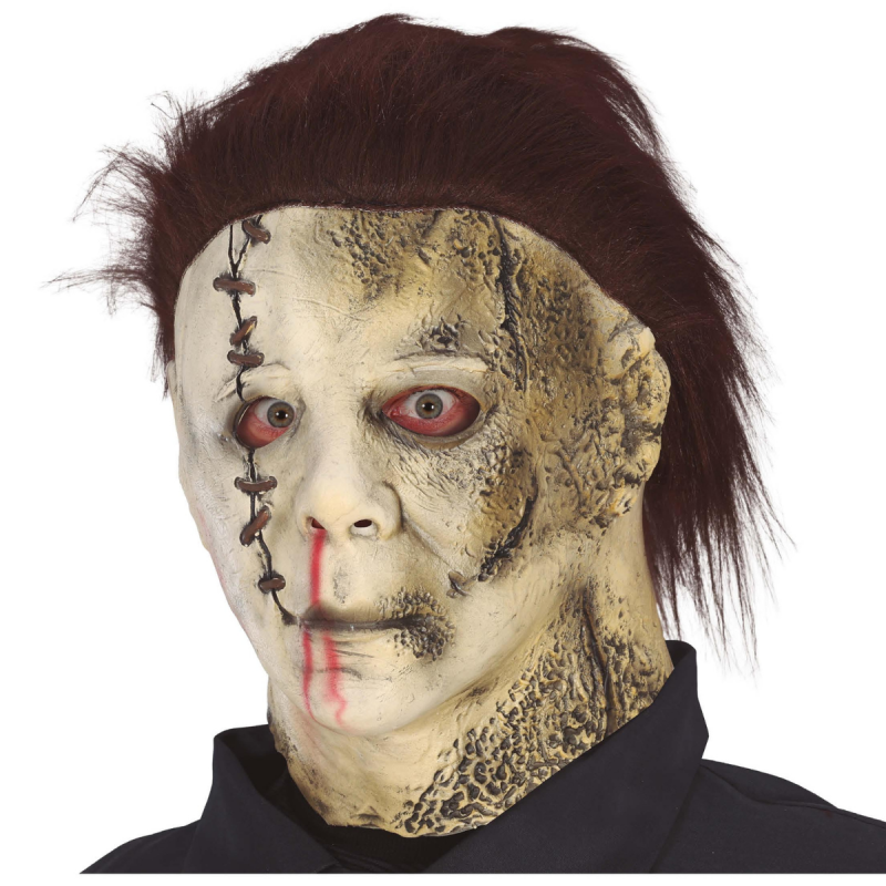 Máscara Michael Myers con pelo sintético