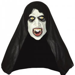 Máscara Monja Demoníaca con Capucha