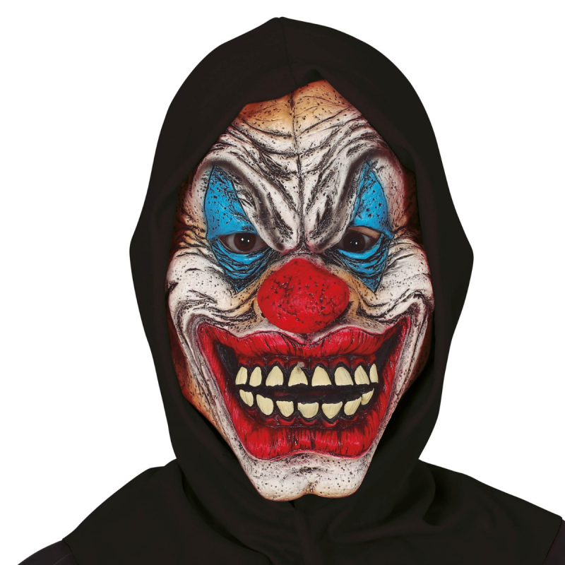 Máscara Payaso con Capucha Negra