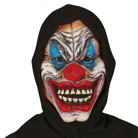 Máscara Payaso con Capucha...