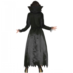 Disfraz Vampiresa Negro Rojo Adulto