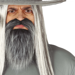 Barba y Bigote Gris