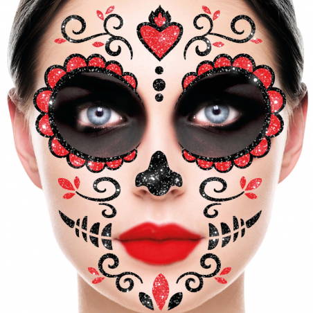 Catrina Glitter Face