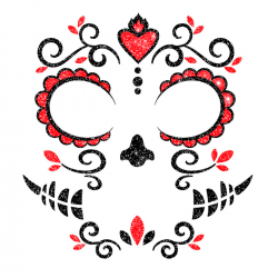 Catrina Glitter Face