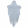 Colgante Fantasma Blanco 72 cm