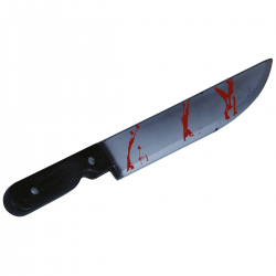 Cuchillo con Sangre 50 cm