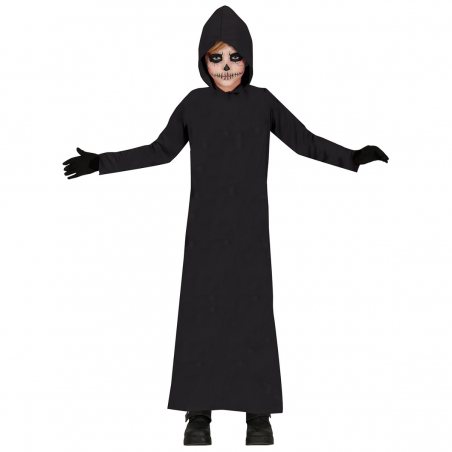 Túnica Negra con Capucha...