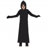 Túnica Negra con Capucha Infantil